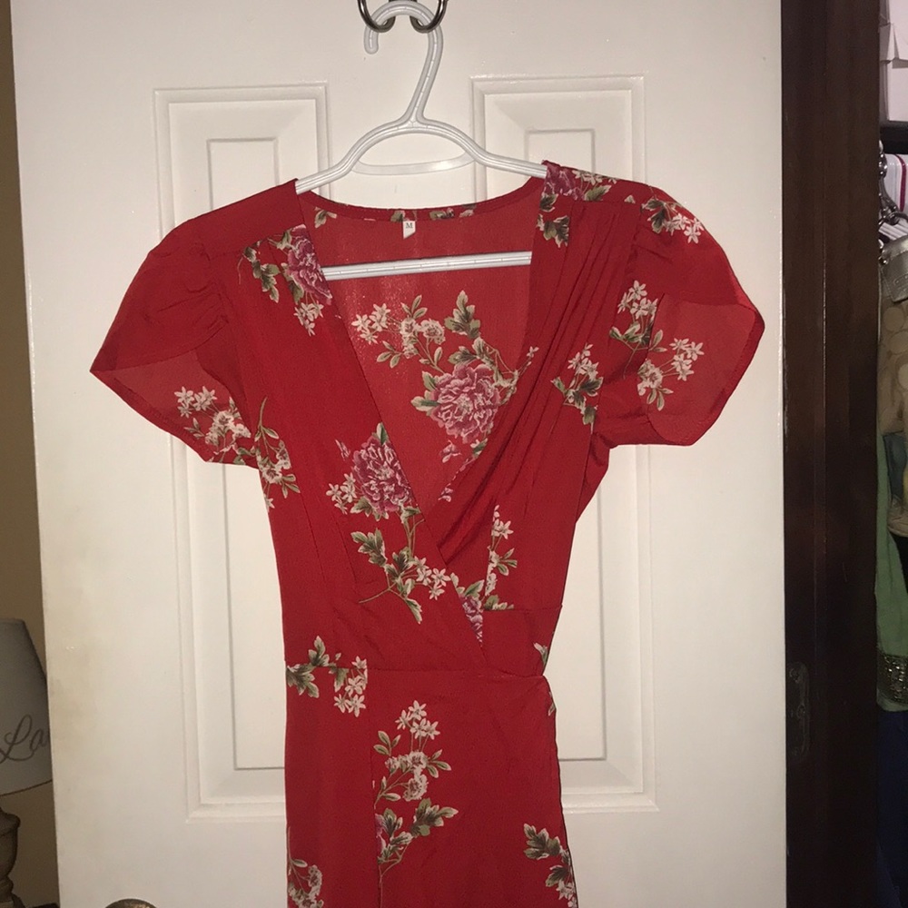 Juniors Wrap-Dress